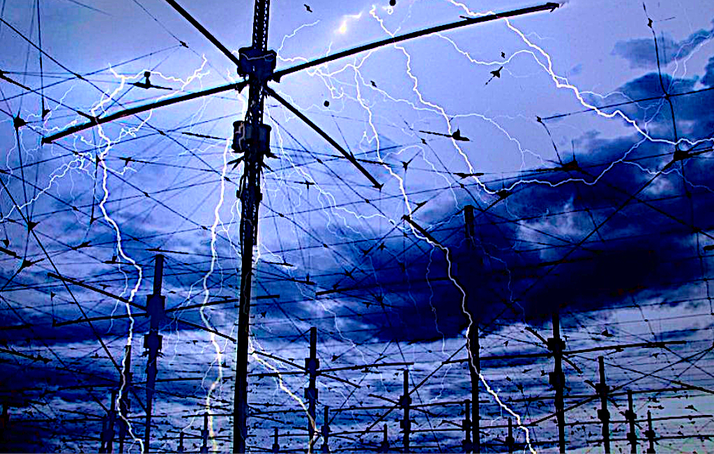 HAARP ionospheric heating array causing weather change